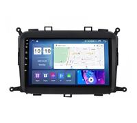 Android 15 Autoradio 9 Pollice GPS Navigation per KIA Carens 2013-2018 Dvd Player Radio Collega e USA Supporto Dab/Controllo del Volante/Bluetooth/Carplay,8 Core 4G+WiFi 4G+64G