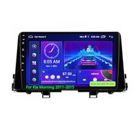 Android 15 Autoradio 9 Pollice GPS Navigation per KIA Morning picanto 2017-2020 Dvd Player Radio Collega e USA Supporto Dab/Controllo del Volante/Bluetooth/Carplay,8 Core 4G+WiFi 4G+64G