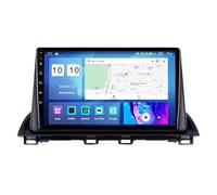 Android 15 Autoradio 9 Pollice GPS Navigation per Mazda Axela 2013-2016 Dvd Player Radio Collega e USA Supporto Dab/Controllo del Volante/Bluetooth/Carplay,4 Core WiFi 2G+32G