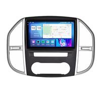 Android 15 Autoradio 9 Pollice GPS Navigation per Mercedes Benz W447 Vito 3 2014-2020 Dvd Player Radio Collega e USA Supporto Dab/Controllo del Volante/Bluetooth/Carplay,4 Core WiFi 2G+32G