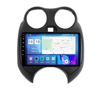 Android 15 Autoradio 9 Pollice GPS Navigation per Nissan March 2010-2017 Dvd Player Radio Collega e USA Supporto Dab/Controllo del Volante/Bluetooth/Carplay,4 Core WiFi 1G+32G