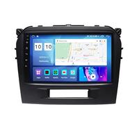 Android 15 Autoradio 9 Pollice GPS Navigation per Suzuki Vitara 2015-2020 Dvd Player Radio Collega e USA Supporto Dab/Controllo del Volante/Bluetooth/Carplay,8 Core 4G+WiFi 2G+32G