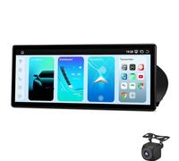 Android 15 Autoradio Doppio DIN Carplay Android Auto Per 3Series E90 E91 M3 CCC 2004-2008 Autoradio Con Schermo Da 12,3 Pollici Con Mirror Link Bluetooth FM RDS GPS WiFi Telecamer(Color:4-Core 1+32G)