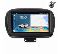 Android 15 Autoradio per Fiat 500X 2014 2015 2016 2017 2018 2019 2020 Tablet Pollici 9 Schermo MP5 Lettore Multimediale Receiver GPS Navigazione con FM SWC Carplay Android Auto (Y9 8Core 6+128G 2K)