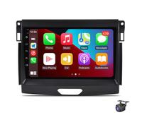 Android 15 Autoradio per Fo-rd Ranger 2016-2019, con Schermo 9 Pollici Touchscreen Lettore CarPlay Wireless e Android Auto, GPS Navi, Mirror Link, FM, Comandi al volante, WIFI 5G e(Size:8Core 8+256G)