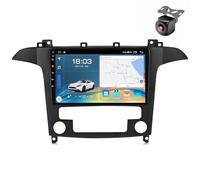 Android 15 Autoradio per Ford S Max S-MAX 2007 2008 2009 2010 2011-2015 Tablet Pollici 9 Schermo MP5 Lettore Multimediale Receiver GPS Navigazione con 2K Carplay Android Auto (Y5 8Core 4+64G)