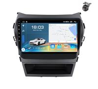 Android 15 Autoradio per Hyundai IX45 Santa Fe 2013 2014 2015 2016 2017 Tablet Pollici 9 Schermo MP5 Lettore Multimediale Receiver GPS Navigazione con FM RDS Carplay Android Auto (Y3 8Core 2+64G)