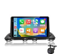 Android 15 Autoradio Per Mazda 3 Angkesaila 2014-2019 9 Pollici | TouchScreen CarPlay/Android Auto/Mirror Link,GPS Navigatore WiFi Bluetooth FM RDS Commande au Volant telecamera