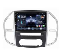 Android 15 Autoradio per Mercedes Benz Vito 3 W447 2014-2020 con Android Auto e CarPlay Wireless, 9" Stereo con Schermo Bluetooth Stereo Auto GPS WiFi FM/RDS MirrorLink(8core(8G+256G))