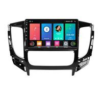 Android 15 Autoradio per Mitsubishi L200 5 2015-2019 con Android Auto e CarPlay Wireless, 9" Stereo con Schermo Bluetooth Stereo Auto GPS WiFi FM/RDS MirrorLink(B,8core(8G+256G))
