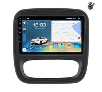 Android 15 Autoradio per Renault Trafic 3 per Opel Vivaro B 2014-2021 Tablet Pollici 9 Schermo MP5 Lettore Multimediale Receiver GPS Navigazione con SWC Carplay Android Auto (Y3 8Core 2+64G)