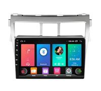 Android 15 Autoradio per Toyota Vios 2007-2012 con Android Auto e CarPlay Wireless, 9" Stereo con Schermo Bluetooth Stereo Auto GPS WiFi FM/RDS MirrorLink(8core(4G+32G))