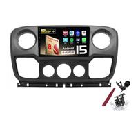 Android 15 Autoradio Sat Navi per R-enault Master/O-pel Movano/N-issan NV400 (2010-2021) Lettore multimediale touchscreen da 9" con navigazione GPS Carplay wireless FM RDS BT 5G-WiFi SWC DSP,M400s