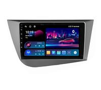 Android 15 Autoradio Stereo per Seat Leon MK2 2005-2012 RHD, 9 ''Touch Screen Navigazione GPS Bluetooth Head Unit Supporto Specchio Retromarcia Controllo del volante