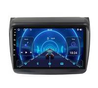 Android 15 Doppia DIN Autoradio GPS Navigation per L200 2008-2016 Autoradio con Vivavoce Bluetooth Supporto comandi al Volante WiFi 4G Dual USB(HM601 4 Core Wifi 1+16GB)