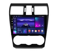 Android 15 Doppia DIN Autoradio GPS Navigation per Subaru Forester XV WRX 2012 2013 2014 2015 2018, Utoradio con Vivavoce Bluetooth Supporto Comandi al Volante WiFi 4G Dual USB