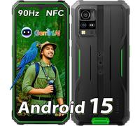 Android 15 Rugged Smartphone, 12GB(4+8)+64GB/2TB TF Octa Core, 285G&13.5Mm Telef