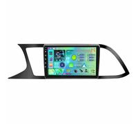 Android 15 Touchscreen Autoradio GPS Navigator stereo da 9 pollici 2 Din per Seat Leon 3 MK3 2012-2020 Car Schermo tattile GPS Navi Bluetooth Comandi al volante Telecamera di backup AHD(T500[8+128G])