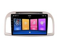 Android 16 Autoradio 2 Din Navigazione GPS 9 Pollici Multimediale Touch Screen Per Nissan March 3 K12 2002-2010 Tethering Internet Chiamate in Vivavoce SWC Car Stereo(HM611 8 Core 4G+Wifi 8+256GB)