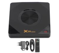 Android 9.0 TV Box Streaming Media Player con potente CPU Dual Band WiFi USB 3.0 Smart Home Box Supporto 4K HDR e 3D6K H.265 Riproduzione, Resistente