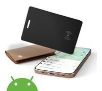 Android Air Tag Carta Wallet Tracker Thin 1.8MM,Smart Tag Card Funzioni Trova di Google (solo Android) localizzatore gps per Android IP68 Impermeabile Bluetooth tracker per Portafogli, Passaporti