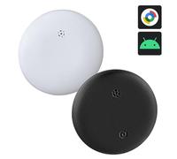 Android Air Tracker Tag 2 Pack, Trova oggetti compatibile con Google Find Hub, Google Find My (solo Android), Smart Tag Android Tracker per chiavi, bagagli, valigie, borse, gatto, cane