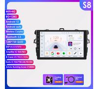 Android Auto Audio Wireless Carplay per Toyota Corolla E12 2007 2008 2009 2010 2011 Radio Car Stereo Multimedia Player Autoradio