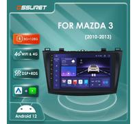 Android Auto autoradio lettore multimediale per Mazda 3 2010 2011 2012 2013 2din 4G dsp Carplay 7862 Autoradio GPS unità principale stereo S8-4G 8Core-8G 128G
