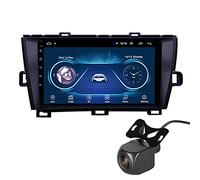 Android Car Radio for Toyota Prius 2009-2013, Touchscreen Head Unit, FM Receiver, GPS Navigation, Bluetooth, Steering Wheel Controls, 4+64GB, MirrorLink