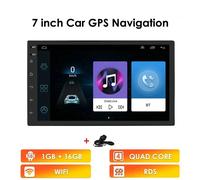 Android Car Radio Video Audio Stereo universale 7 pollici 2 Din Touch Screen GPS Autoradio Auto Multimedia Player WIFI Bluetooth