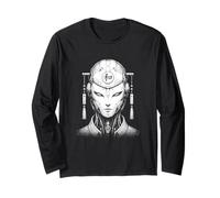 Android futuristico e Harmony Cyber Samurai AI Maglia a Manica