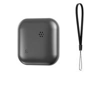 Android Localizzatore GPS Intelligente per Tracker Anti-Smarrimento piccolo per Animali Domestici (Cani/Gatti,ecc.) Portafogli//OggettiChiavi/Bagagli/Auto/per Map(Nero,X2)