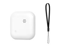 Android Localizzatore GPS Intelligente per Tracker Anti-Smarrimento piccolo per Animali Domestici (Cani/Gatti,ecc.) Portafogli//OggettiChiavi/Bagagli/Auto/per Map(Bianco,X2)