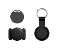 Android Localizzatore GPS Intelligente Tracker Anti-Smarrimento Piccolo per Auto Coperchio Magnetico a Scatto/Domestici/Portafogli/OggettiChiavi/Bagagli/per map(Nero,X1)