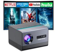 【Android TV 12.0 & APP Integrata】VISULAPEX Proiettore 4K Supporta, 800 ANSI Autofocus/Keystone Nativo 1080P Full HD Videoproiettore, 26000L Proiettore WiFi Bluetooth per Telefono/TV Stick/PS5 HDMI