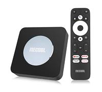 Android TV Box 14.0 KM2 Plus TV Box Android 2G+16G con Netflix certificato S905X4-B 4K Streaming Media Player certificato Assistant Vocal Google Prime Video WiFi 5 LAN10/100 BT5.0 Box TV Android