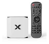 Android TV Box 4GB RAM 32GB ROM, 4 Quad-Core, Android TV Box OS with HEVC MAIN10 H.265 Encoding, Dual-Band WiFi 6, Bluetooth, TF Card Expansion - Media Player