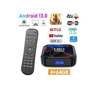 Android TV Box Android 13 Smart TV BOX, IPTV Box Wifi 4G + 64GB H616 8K Netflix Google Store Android Media Box