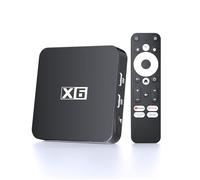Android TV Box Kinhank 4K TV Box Android compatibile con Google Play, Netflix 4K, Dolby Audio, HDR10, 2+16 GB Streaming Mediaplayer con HDMI/USB/Ethernet/Dualband WiFi/BT 5.0/AV1, Supporto Vocale