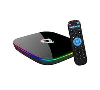 Android TV Box, Q Plus Android 10.0 TV Box 4GB Ram/32GB Rom H616 Quad-Core Supporto 2.4Ghz WiFi 6K HDMI DLNA 3D Smart TV Box
