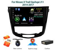 Android14 Autoradio Car Stereo GPS Navi Per Nissan X Trail Qashqai J11 2014-2017
