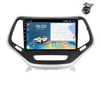 Android15 Autoradio per Jeep Cherokee 5 KL 2014 2015 2016 2017 2018 Tablet Pollici 10 Schermo MP5 Lettore Multimediale Receiver GPS Navigazione con FM SWC Carplay Android Auto (Y3 8Core 2+64G)