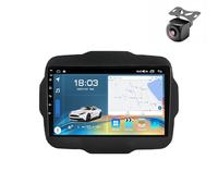 Android15 Autoradio per Jeep Renegade 2016 2017 2018 2019 2020 Tablet Pollici 9 Schermo MP5 Lettore Multimediale Receiver GPS Navigazione con FM SWC RDS BT Carplay Android Auto (Y5 8Core 4+64G)
