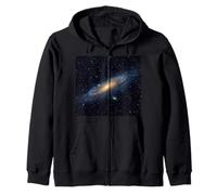 Andromeda Galaxy M31 Astronomia Amanti dello Spazio Felpa con Cappuccio