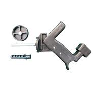 ANDROMEDAGIE® | SUPER TOP GRILLO VITE 70 MM NERO | Fermo Imposta Automatico Brevettato EsinPlast | Regolabile 44-60mm | Per Persiane e Scuri | Compatibile Alluminio Legno Ferro PVC (3, Nero)