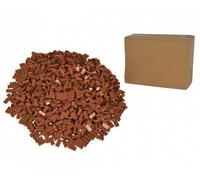 Androni 104114548 - Blox 500 Mattoni Marroni 8 Pezzi Sfusi - Nuovo