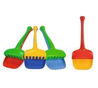 Androni 107101141 Paletta e rastrello plastica 22 cm, Modelli/Colori Assortiti, 1 Pezzo