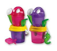 Androni Giocattoli S.R.L. Assorted Bucket with Glitter (6-Piece, Set of 11)