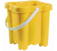 Androni secchio castello con 4 torri, altezza 20 cm - giallo