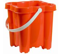 Androni secchio castello con 4 torri, altezza 20 cm - Rosso